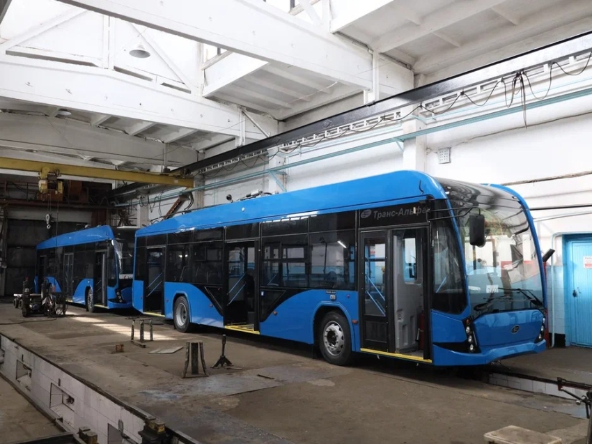 Новые комфортные троллейбусы поступили в Читу – их готовят к выходу на линию